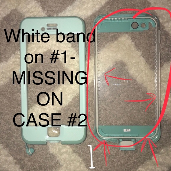 Teal Nuud Lifeproof Case 6/6s: ONE LEFT - Picture 7 of 7
